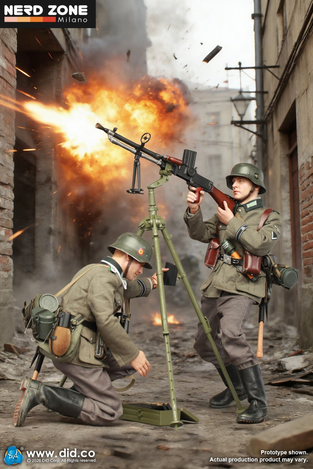 PRE ORDER DID - D80192  1/6 WWII German SS Polizei-Division NCO – Fogel