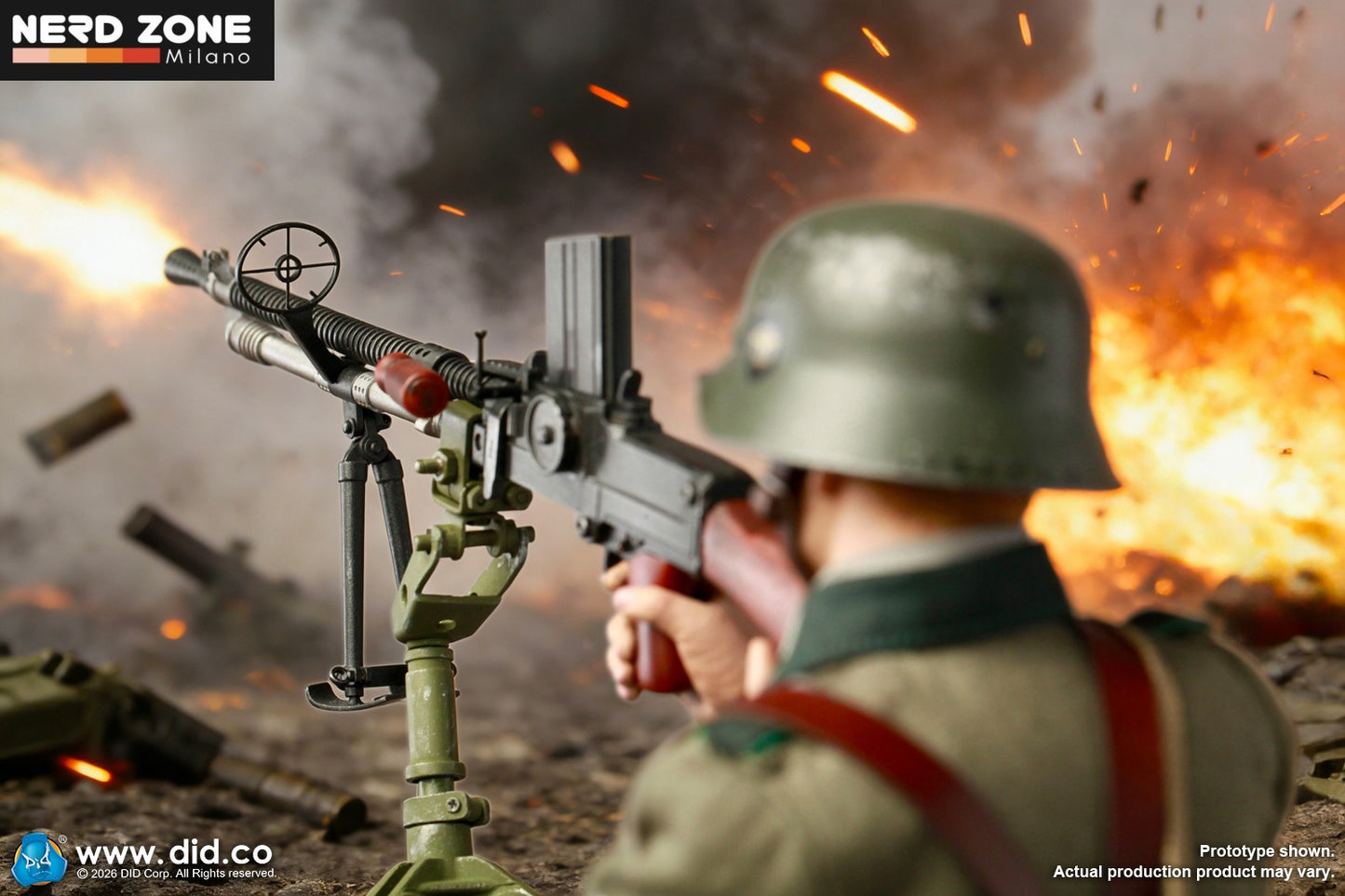 PRE ORDER DID - D80192  1/6 WWII German SS Polizei-Division NCO – Fogel