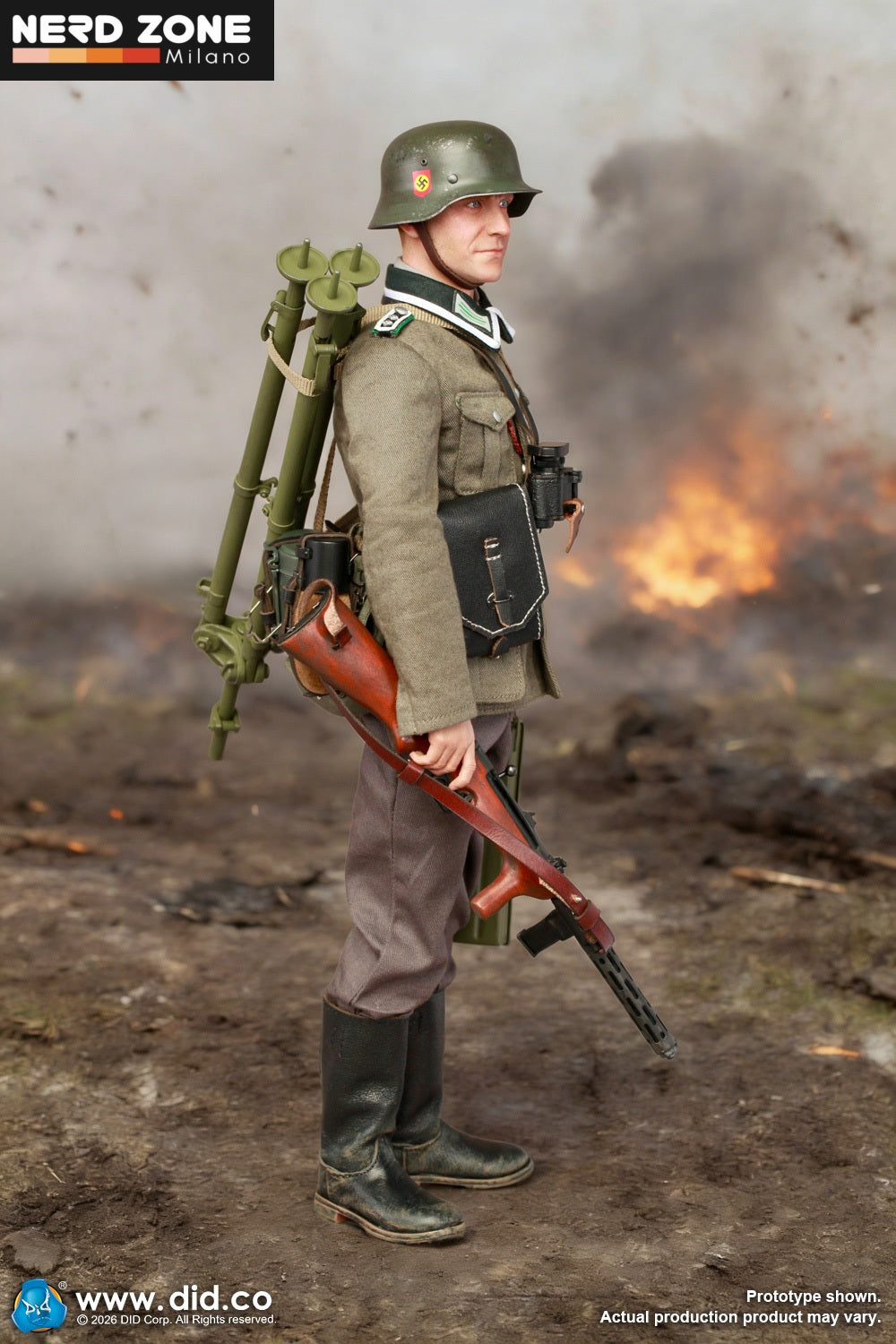 PRE ORDER DID - D80192  1/6 WWII German SS Polizei-Division NCO – Fogel