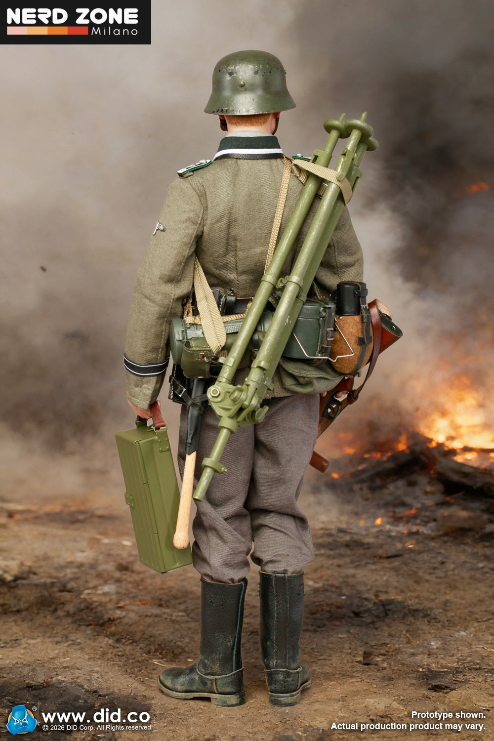 PRE ORDER DID - D80192  1/6 WWII German SS Polizei-Division NCO – Fogel