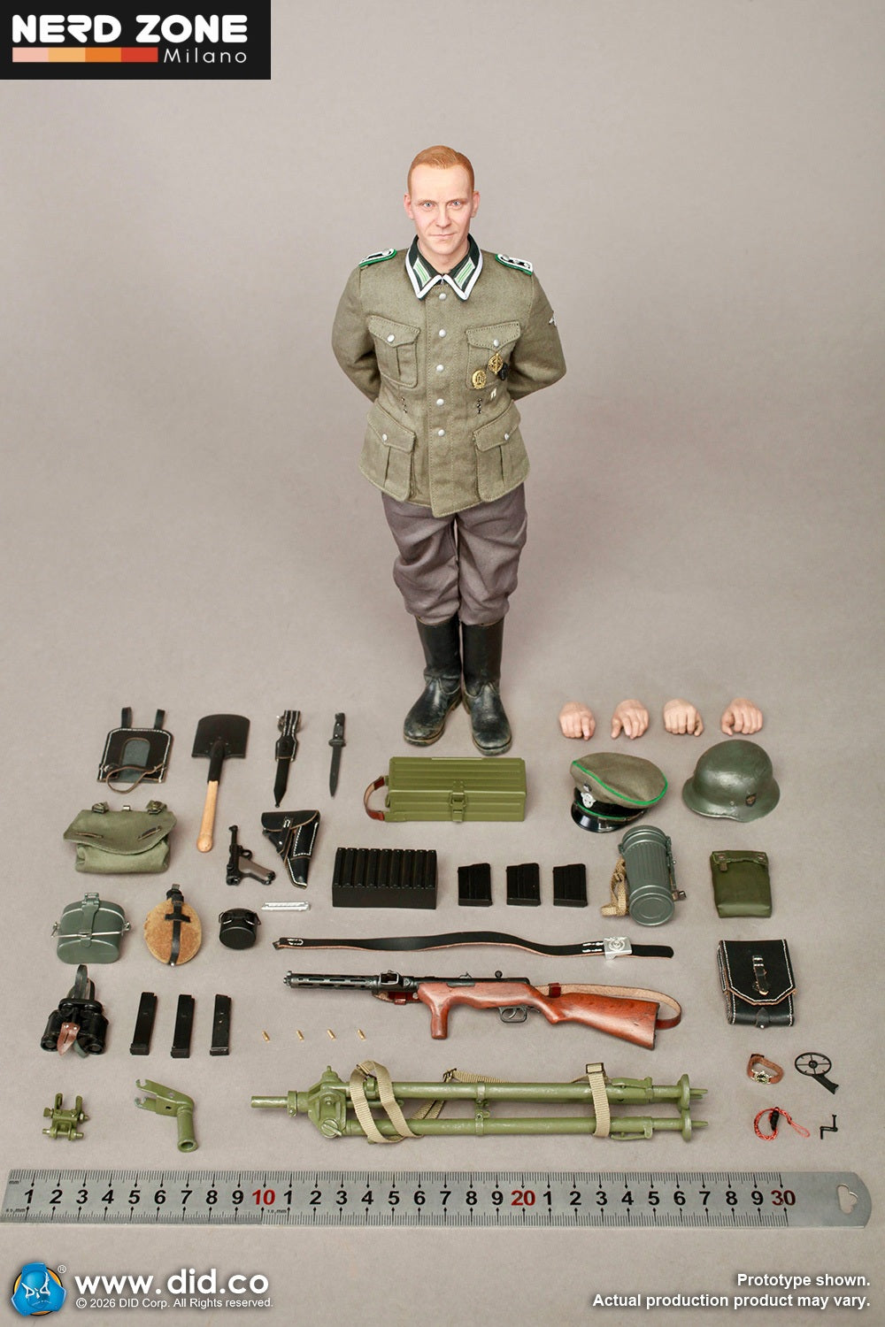 PRE ORDER DID - D80192  1/6 WWII German SS Polizei-Division NCO – Fogel