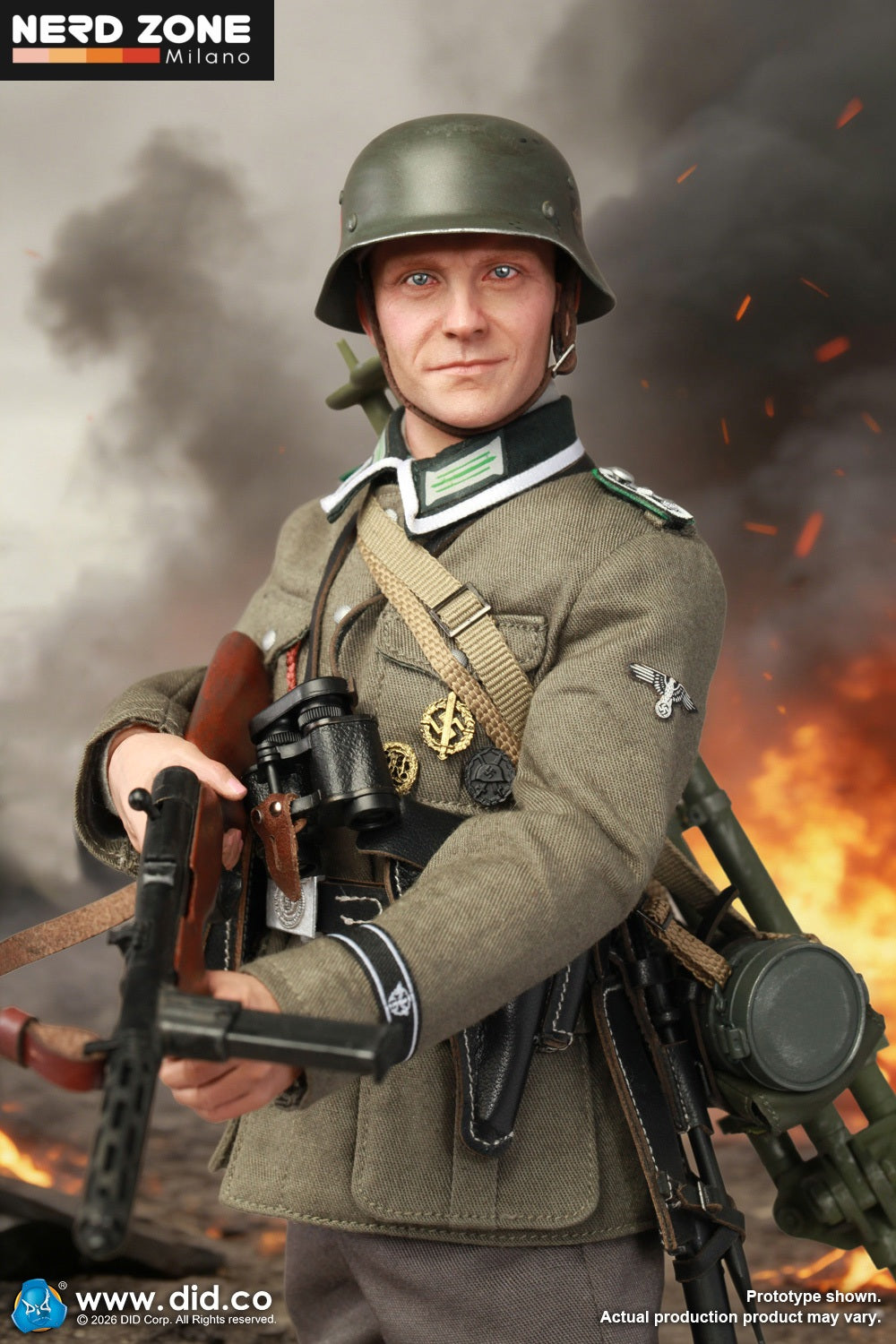 PRE ORDER DID - D80192  1/6 WWII German SS Polizei-Division NCO – Fogel