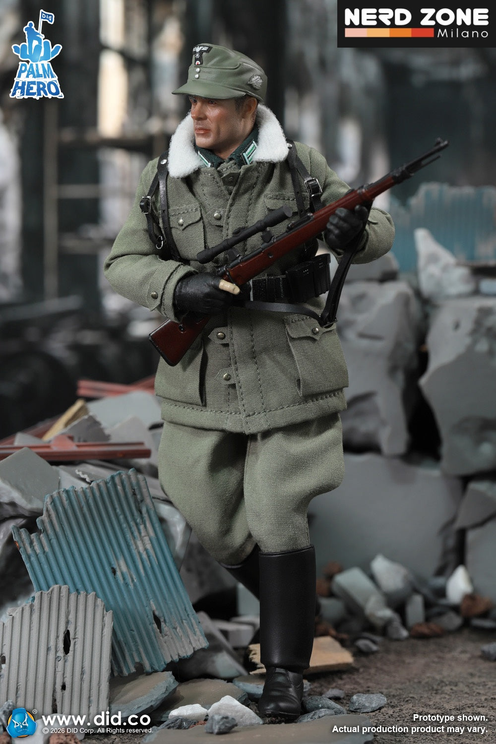 PRE ORDINE - DID - XD80036 1/12 WWII German – Major Erwin König