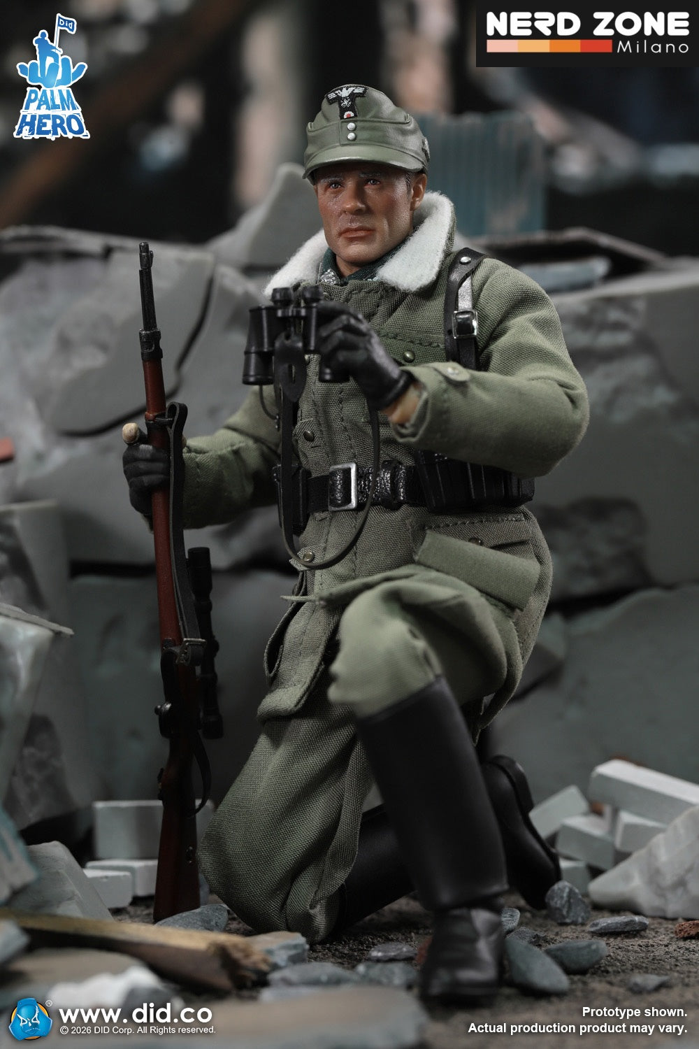 PRE ORDINE - DID - XD80036 1/12 WWII German – Major Erwin König