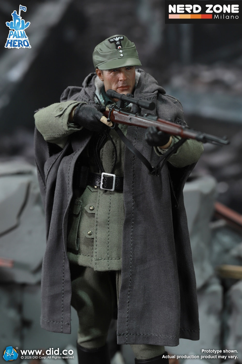 PRE ORDINE - DID - XD80036 1/12 WWII German – Major Erwin König