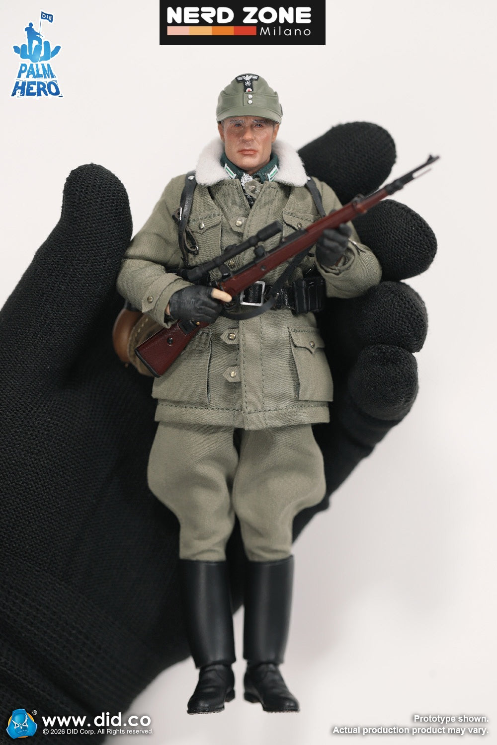 PRE ORDINE - DID - XD80036 1/12 WWII German – Major Erwin König