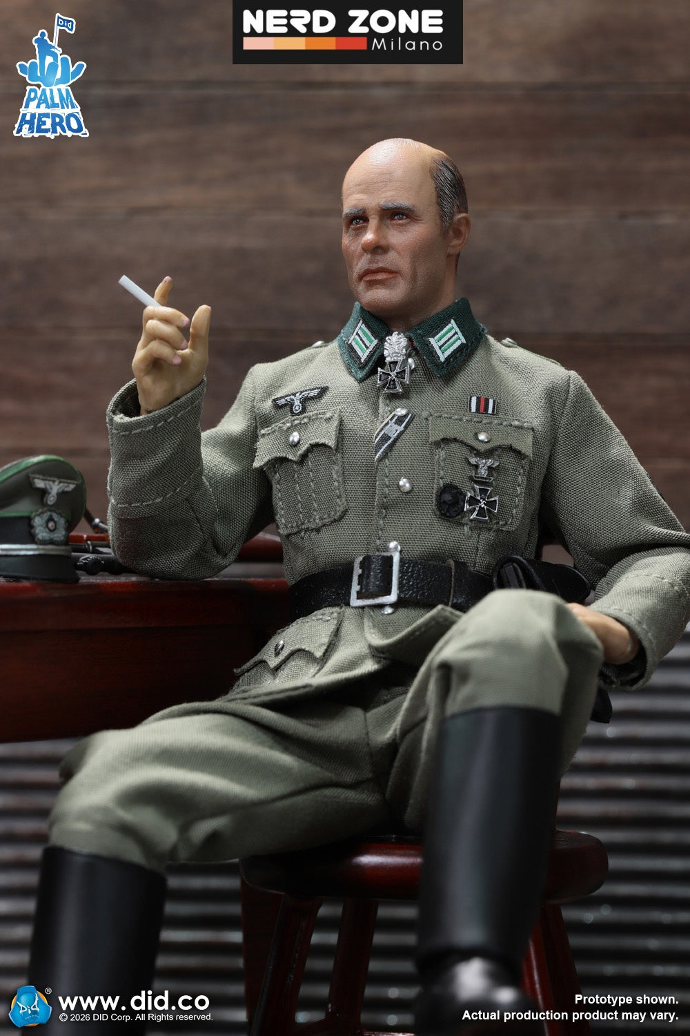 PRE ORDINE - DID - XD80036 1/12 WWII German – Major Erwin König