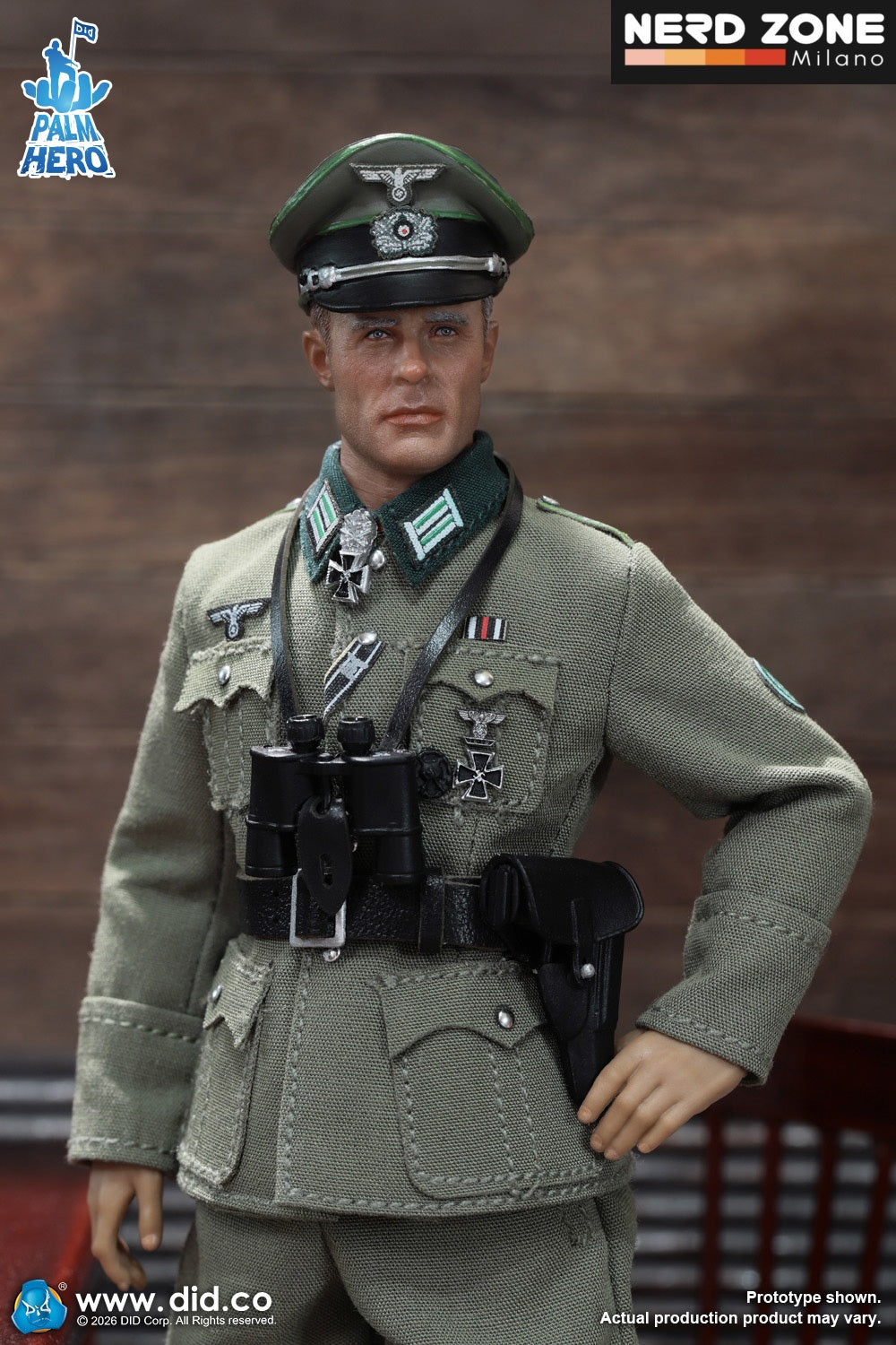 PRE ORDINE - DID - XD80036 1/12 WWII German – Major Erwin König