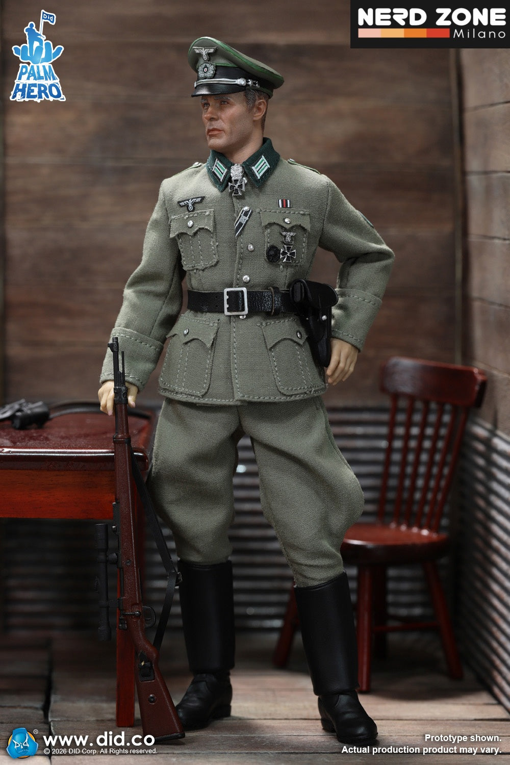 PRE ORDINE - DID - XD80036 1/12 WWII German – Major Erwin König