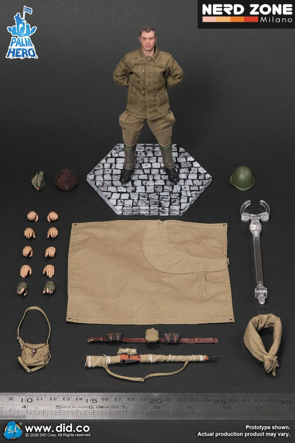 PRE ORDINE - DID - XR80037 1/12 WWII Russian Sniper – Vasily Zaitsev