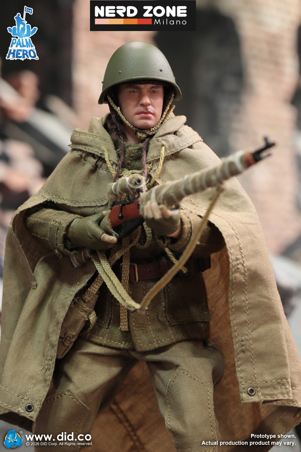 PRE ORDINE - DID - XR80037 1/12 WWII Russian Sniper – Vasily Zaitsev