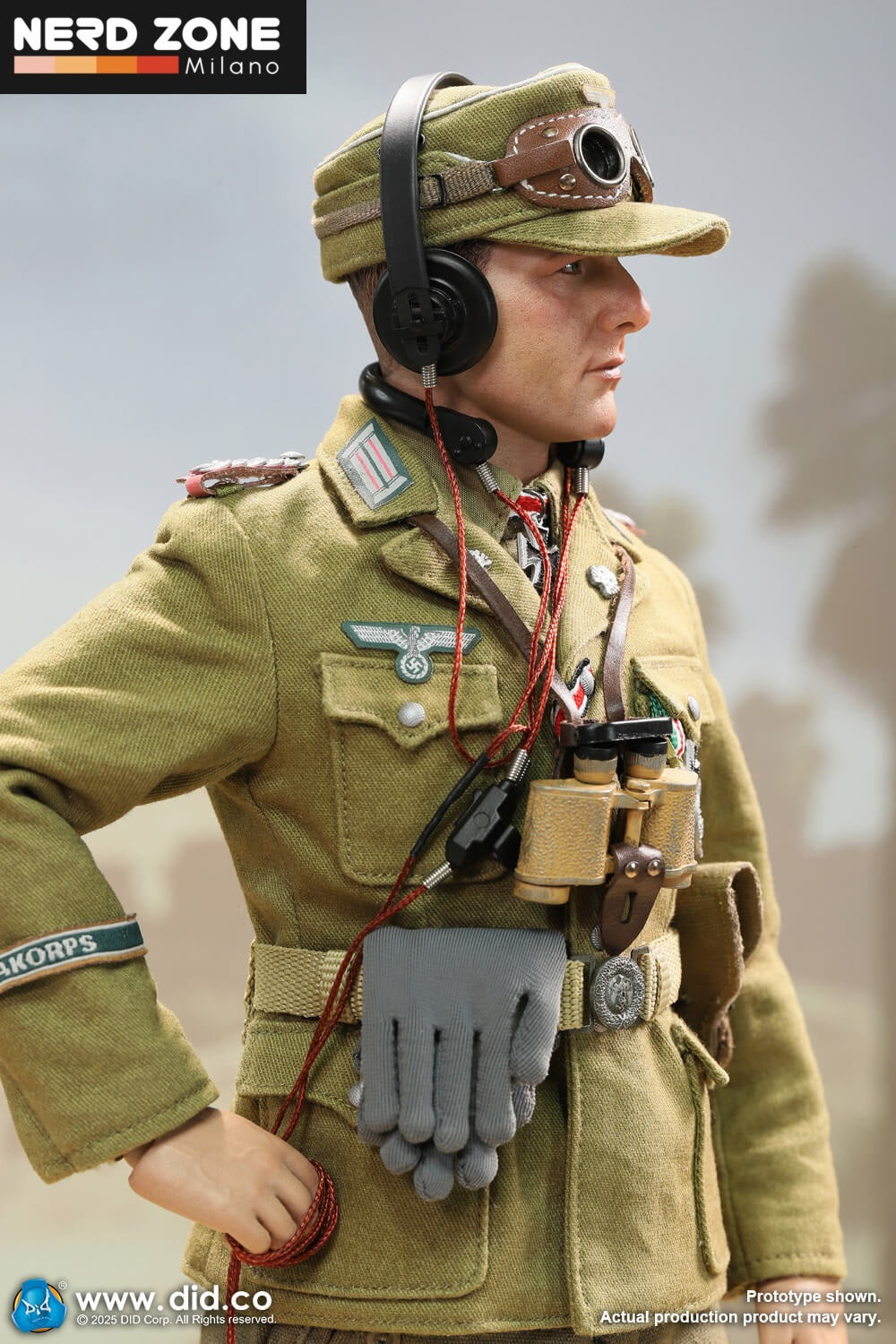 PRE ORDINE DID / 3R - D80185 1/6 WWII German Africa Corps Supply Duty - Ishaan & Panzer Commander – Stauffenberg