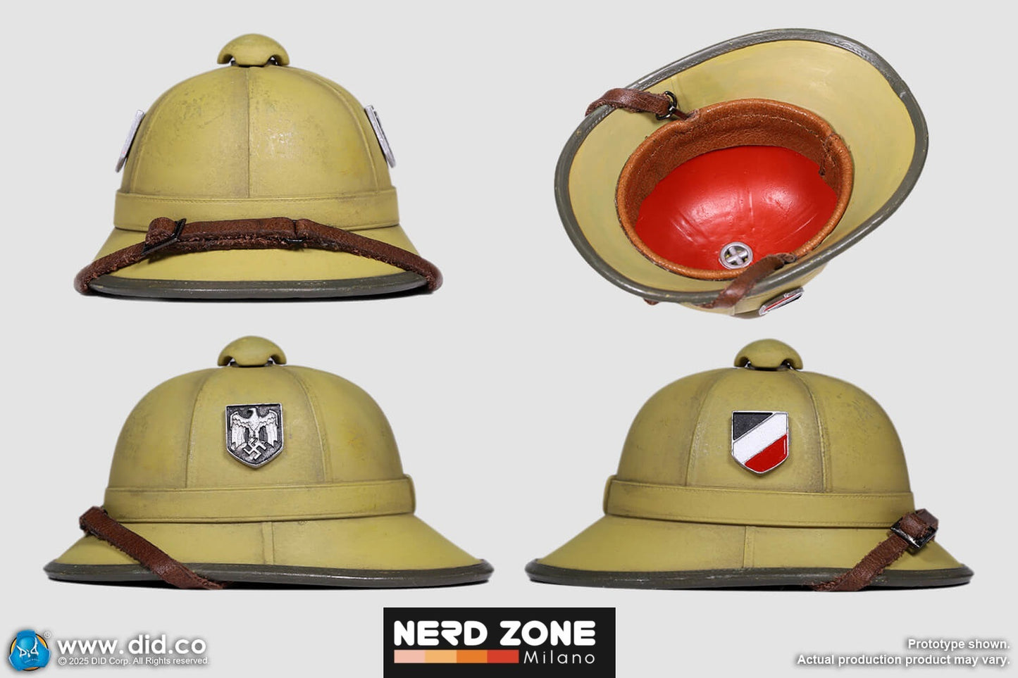 PRE ORDINE DID / 3R - D80185 1/6 WWII German Africa Corps Supply Duty - Ishaan & Panzer Commander – Stauffenberg