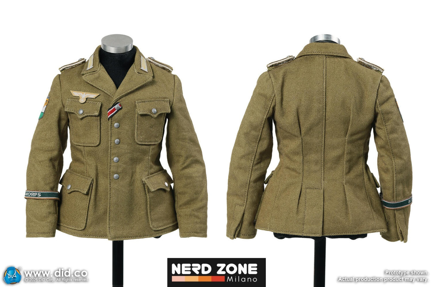 PRE ORDINE DID / 3R - D80185 1/6 WWII German Africa Corps Supply Duty - Ishaan & Panzer Commander – Stauffenberg