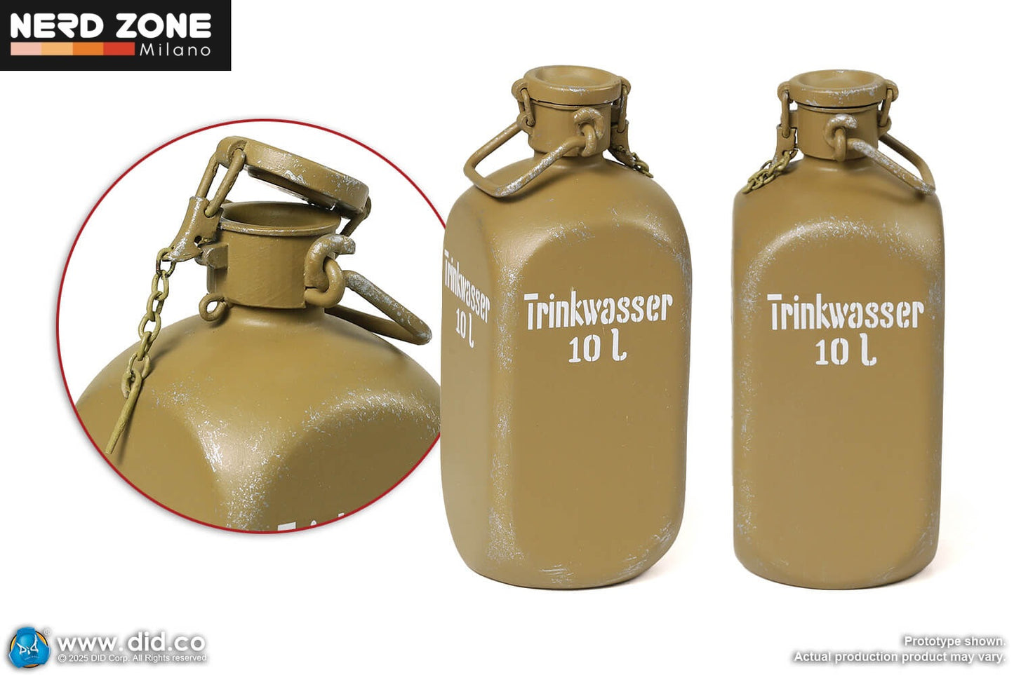 PRE ORDINE DID / 3R - D80185 1/6 WWII German Africa Corps Supply Duty - Ishaan & Panzer Commander – Stauffenberg