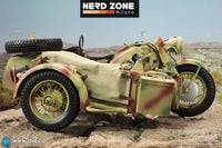 DID / 3R - E60075C 1/6 WWII German Zündapp KS 750 Motorcycle with Sidecar