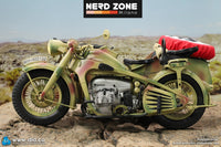 DID / 3R - E60075C 1/6 WWII German Zündapp KS 750 Motorcycle with Sidecar