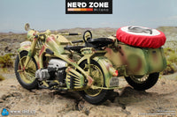 DID / 3R - E60075C 1/6 WWII German Zündapp KS 750 Motorcycle with Sidecar