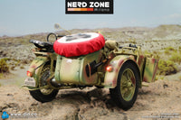 DID / 3R - E60075C 1/6 WWII German Zündapp KS 750 Motorcycle with Sidecar