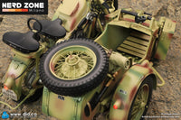 DID / 3R - E60075C 1/6 WWII German Zündapp KS 750 Motorcycle with Sidecar