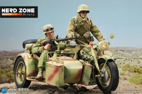 DID / 3R - E60075C 1/6 WWII German Zündapp KS 750 Motorcycle with Sidecar