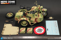 DID / 3R - E60075C 1/6 WWII German Zündapp KS 750 Motorcycle with Sidecar