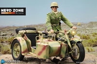 DID / 3R - E60075C 1/6 WWII German Zündapp KS 750 Motorcycle with Sidecar