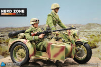 DID / 3R - E60075C 1/6 WWII German Zündapp KS 750 Motorcycle with Sidecar