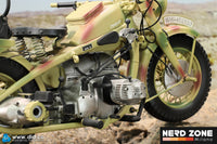 DID / 3R - E60075C 1/6 WWII German Zündapp KS 750 Motorcycle with Sidecar