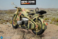 DID / 3R - E60075C 1/6 WWII German Zündapp KS 750 Motorcycle with Sidecar