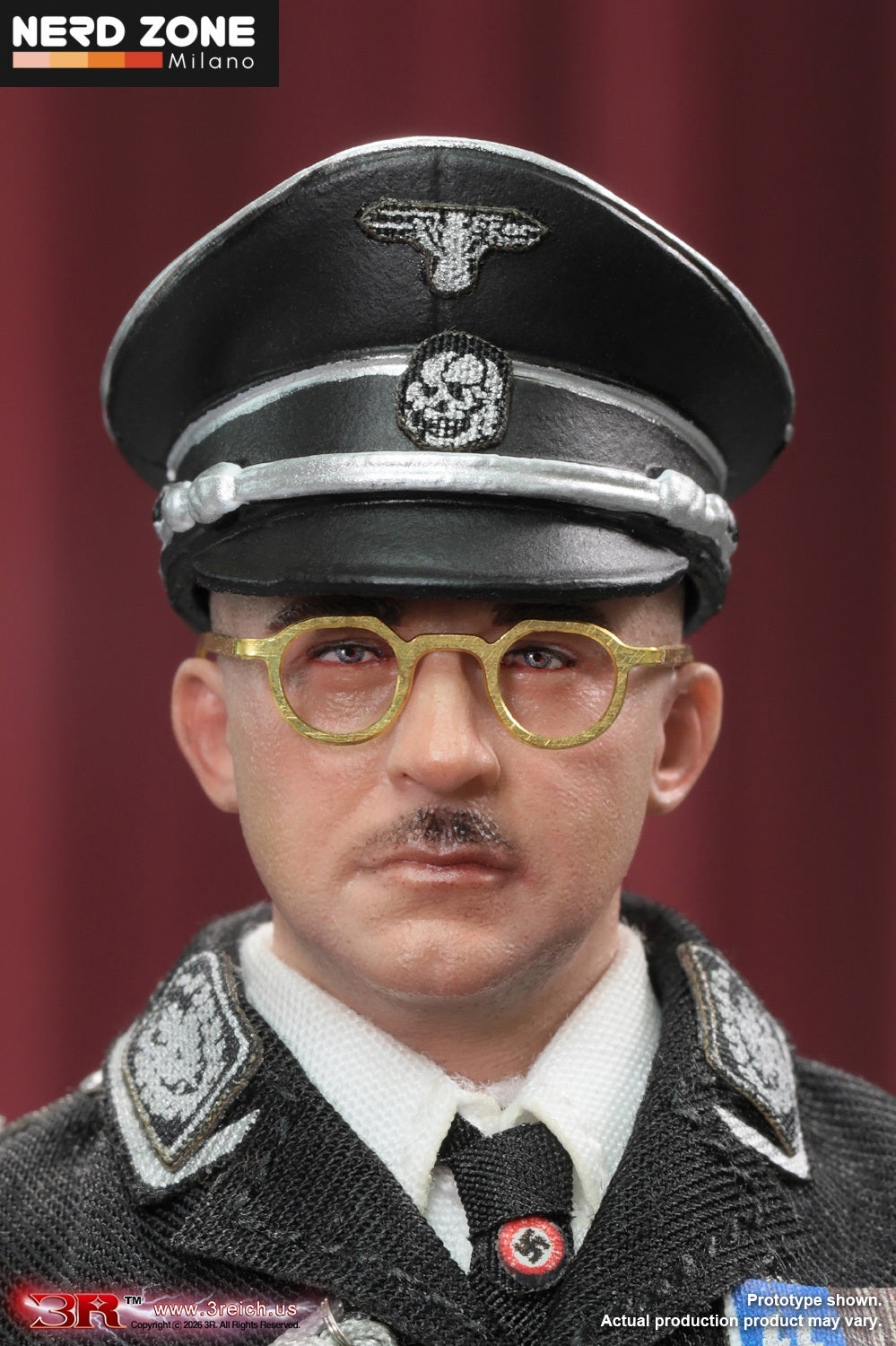 PRE ORDINE DID/3R - Heinrich Himmler (Black Ver.) 1/12 Scale Mini Reich Series TG80008