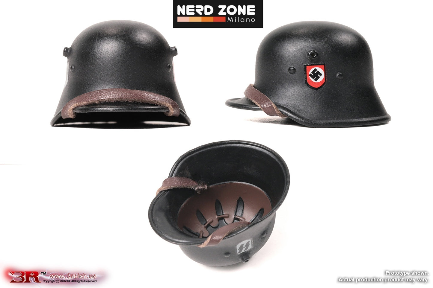 PRE ORDINE DID/3R - Heinrich Himmler (Black Ver.) 1/12 Scale Mini Reich Series TG80008