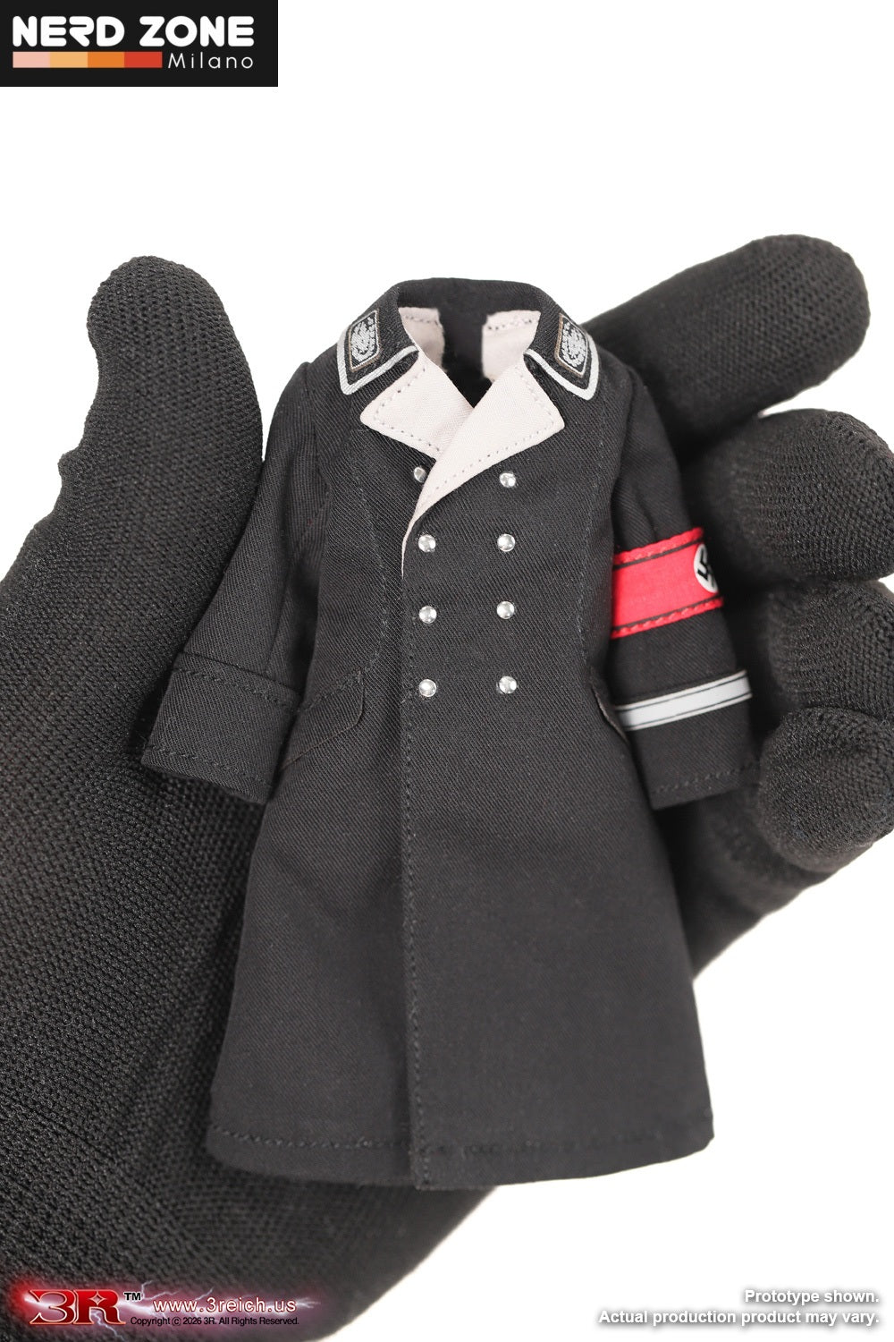 PRE ORDINE DID/3R - Heinrich Himmler (Black Ver.) 1/12 Scale Mini Reich Series TG80008