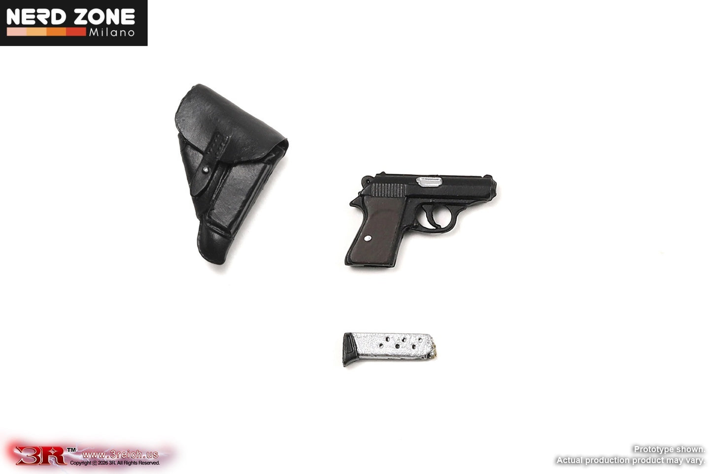 PRE ORDINE DID/3R - Heinrich Himmler (Black Ver.) 1/12 Scale Mini Reich Series TG80008