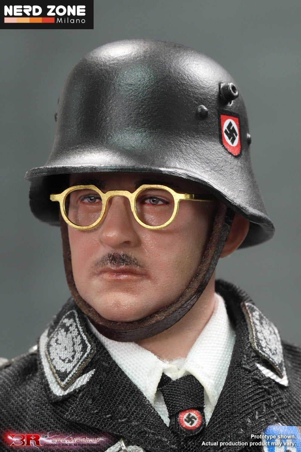 PRE ORDINE DID/3R - Heinrich Himmler (Black Ver.) 1/12 Scale Mini Reich Series TG80008