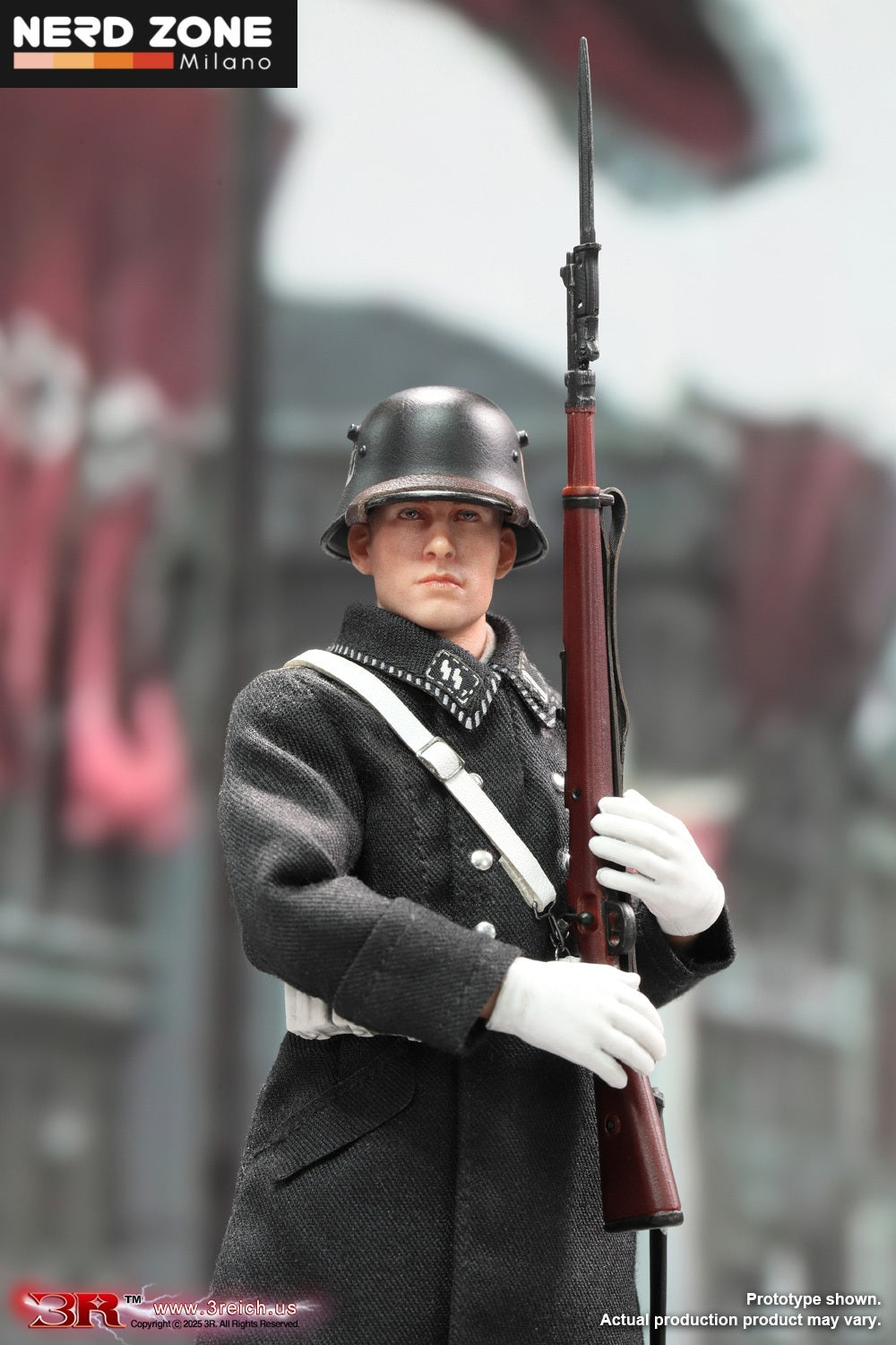 DID / 3R - WWII German SS Honor Guard 1/12 Scale (White Version) Mini Reich Series TG80007