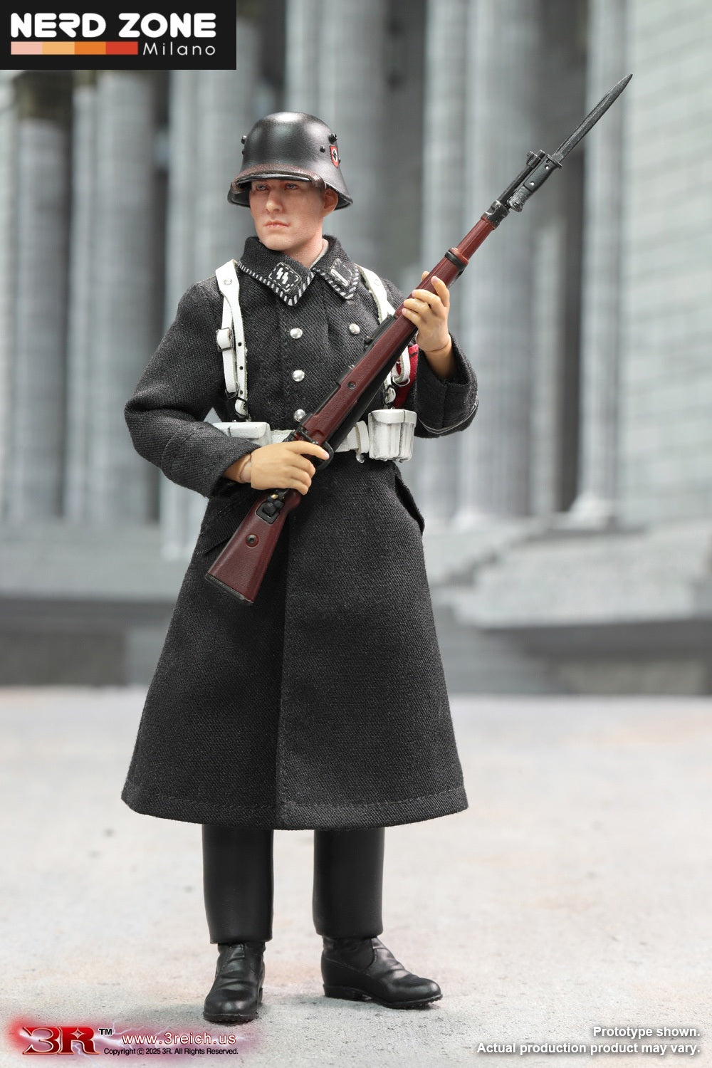 DID / 3R - WWII German SS Honor Guard 1/12 Scale (White Version) Mini Reich Series TG80007