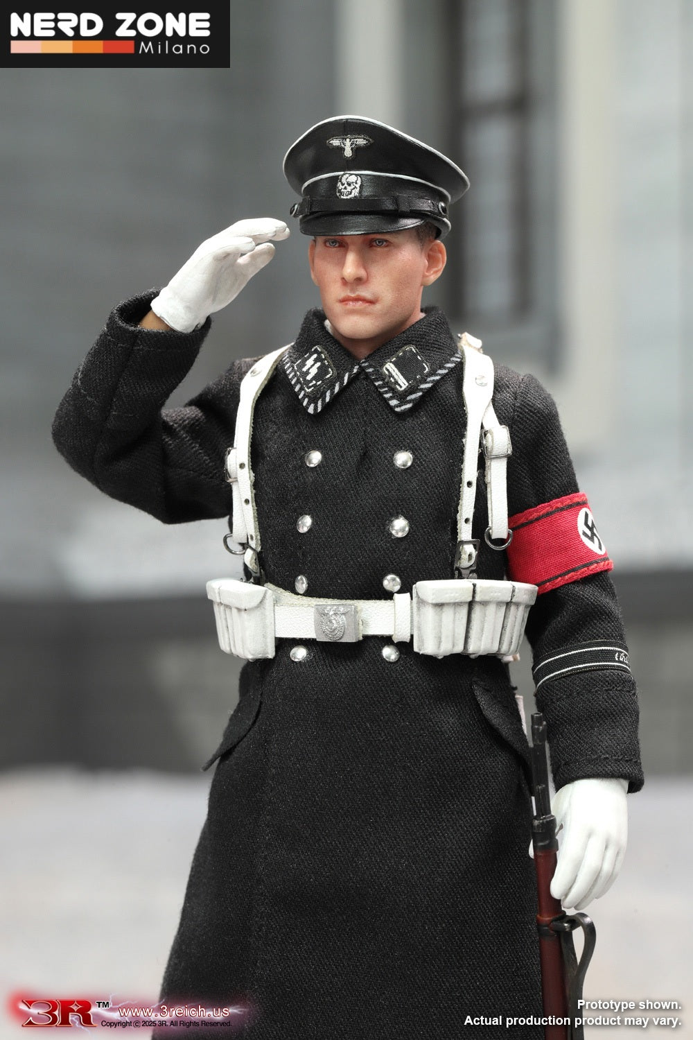 DID / 3R - WWII German SS Honor Guard 1/12 Scale (White Version) Mini Reich Series TG80007
