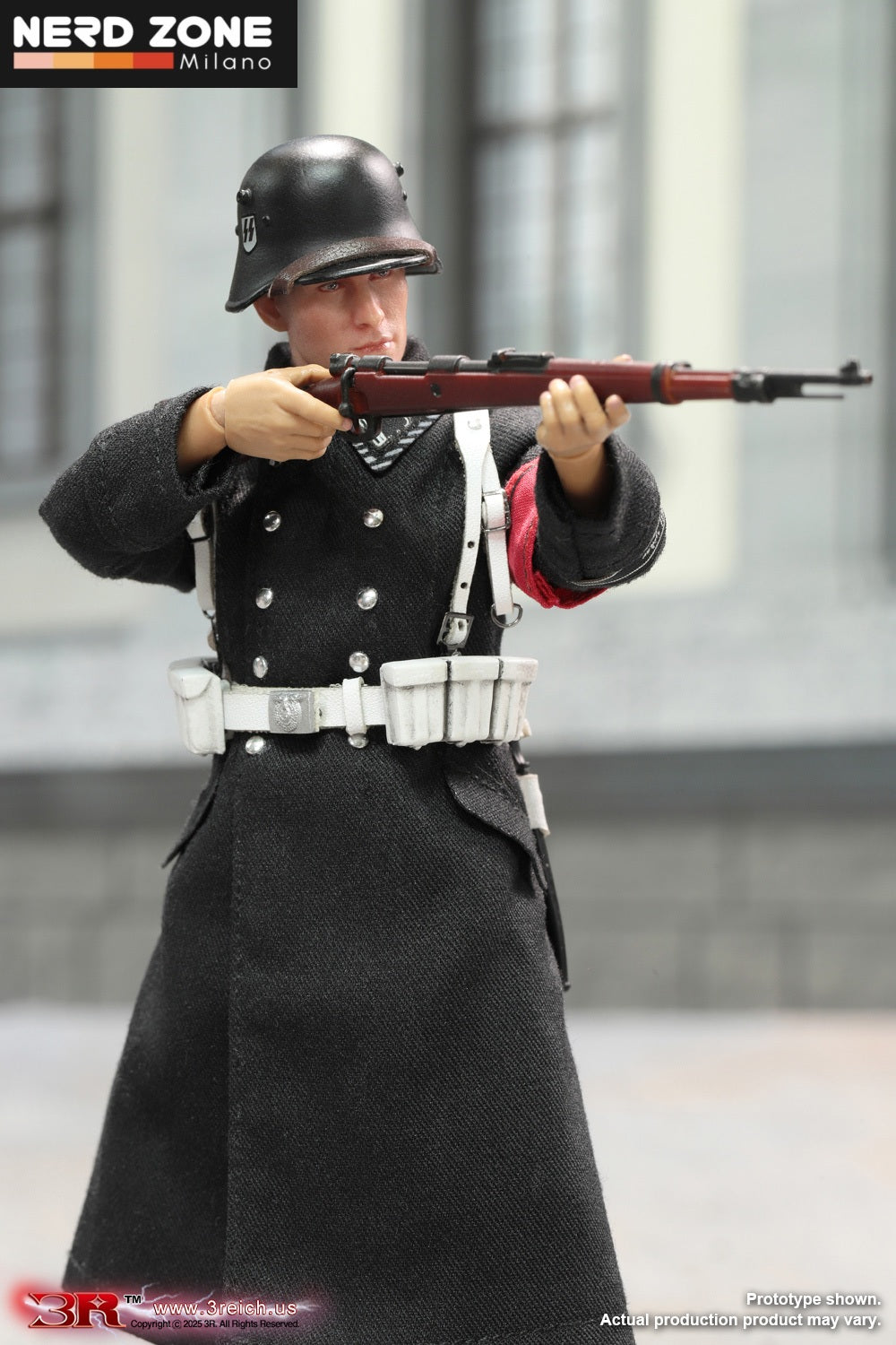 DID / 3R - WWII German SS Honor Guard 1/12 Scale (White Version) Mini Reich Series TG80007