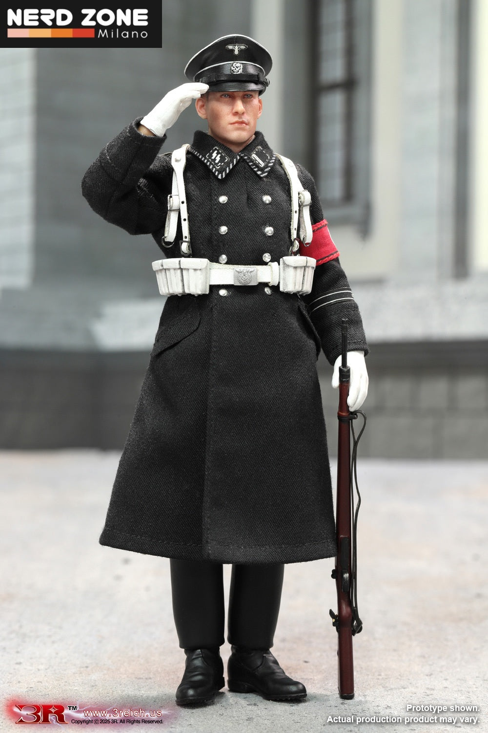 DID / 3R - WWII German SS Honor Guard 1/12 Scale (White Version) Mini Reich Series TG80007