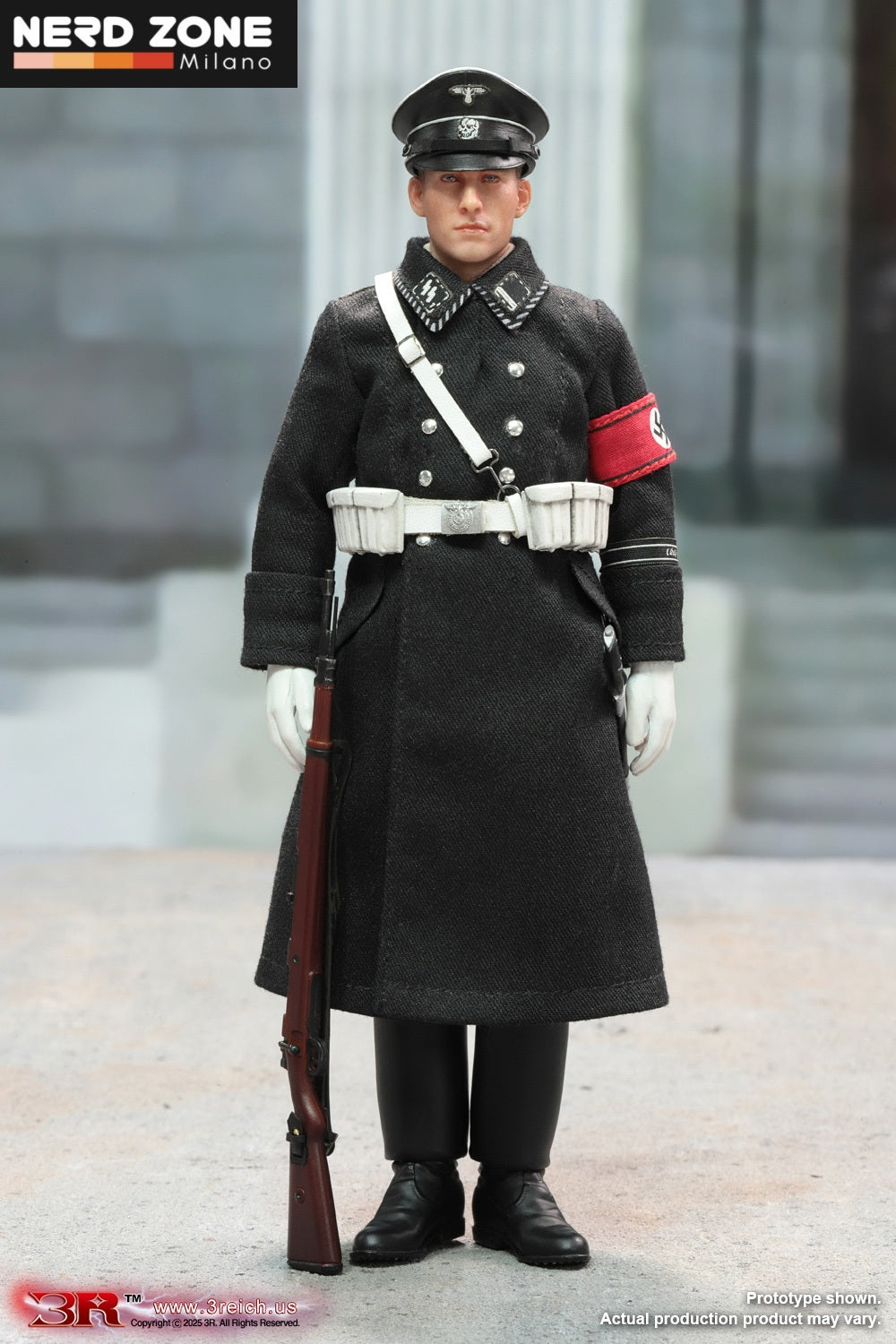 DID / 3R - WWII German SS Honor Guard 1/12 Scale (White Version) Mini Reich Series TG80007