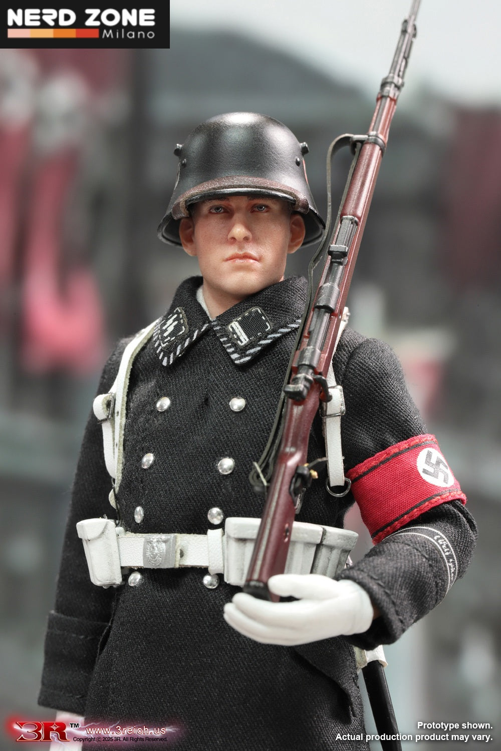 DID / 3R - WWII German SS Honor Guard 1/12 Scale (White Version) Mini Reich Series TG80007