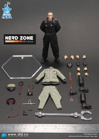 DID / 3R - XD80027 1/12 WWII German Panzer Commander – Otto Carius