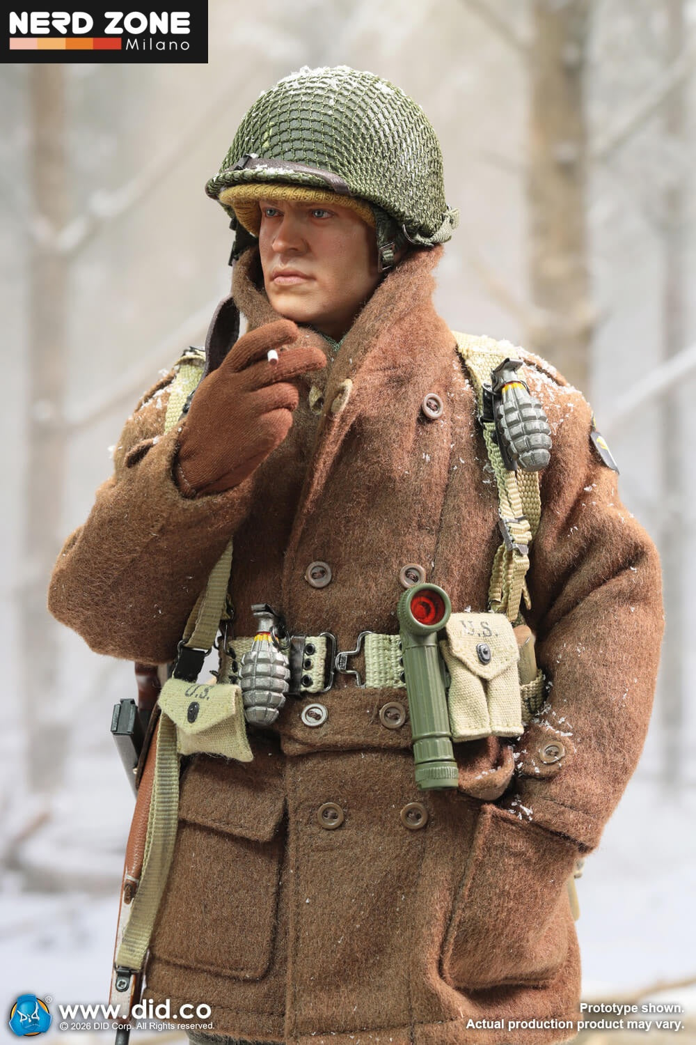 PRE ORDINE - DID Corp. A80199 1/6 WWII US Army 101st Airborne Division 506th PIR – Lieutenant Buck