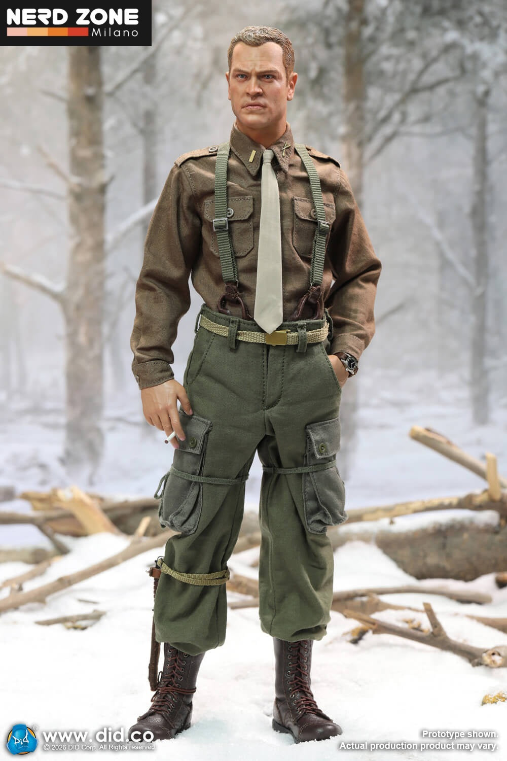 PRE ORDINE - DID Corp. A80199 1/6 WWII US Army 101st Airborne Division 506th PIR – Lieutenant Buck