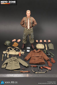 PRE ORDINE - DID Corp. A80199 1/6 WWII US Army 101st Airborne Division 506th PIR – Lieutenant Buck