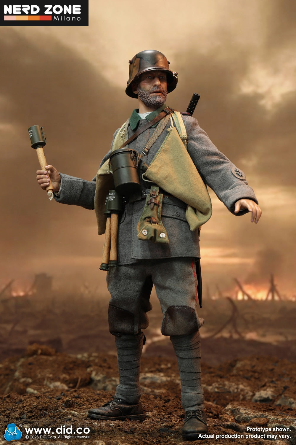 PRE ORDINE - DID D11016 1/6 WWI German Army Stormtrooper Infantry – Bodo