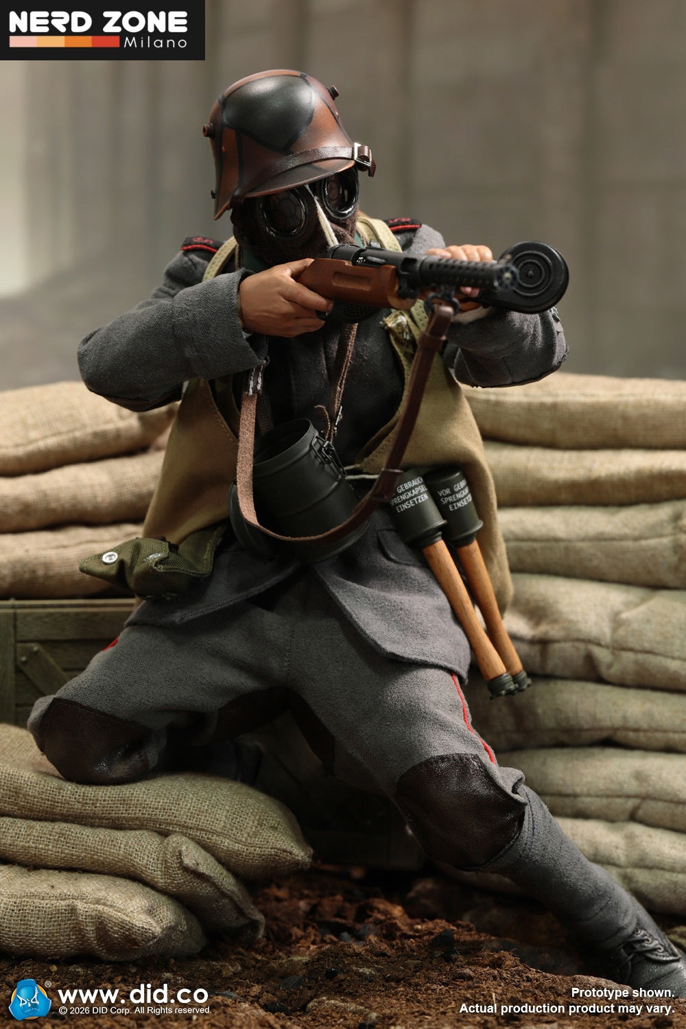 PRE ORDINE - DID D11016 1/6 WWI German Army Stormtrooper Infantry – Bodo
