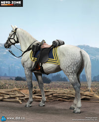 PRE ORDINE - DID E60086 1/6 Civil War White War Horse (Standing)