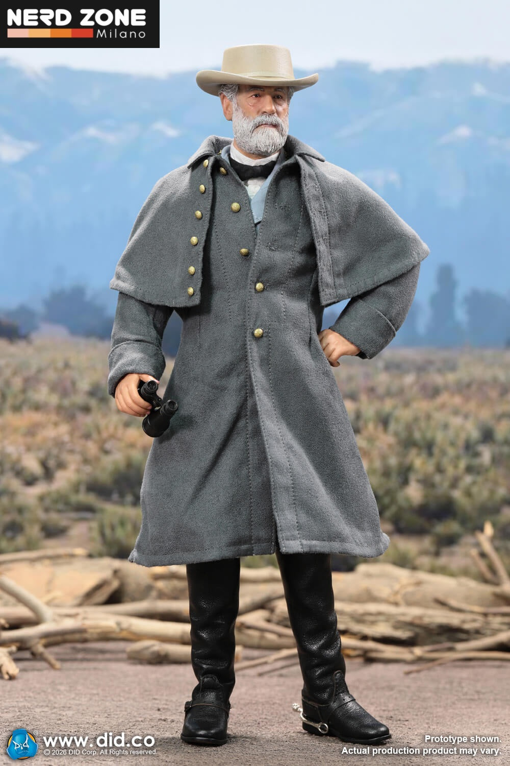 PRE ORDINE - DID NS80198 1/6 U.S. Civil War Confederate Army General – Robert Edward Lee